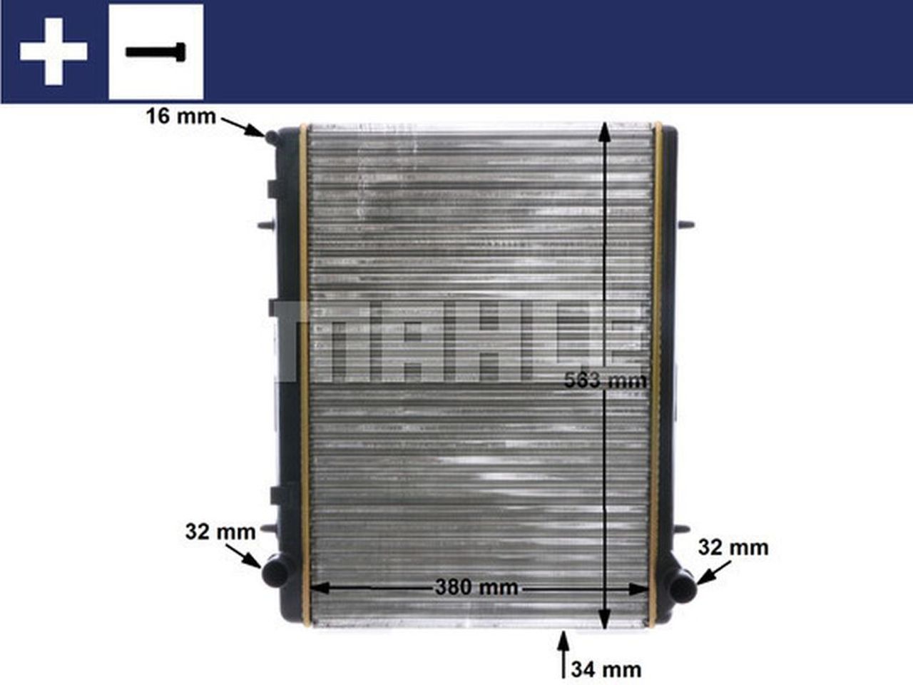 MAHLE PC Radiator CR2033000S