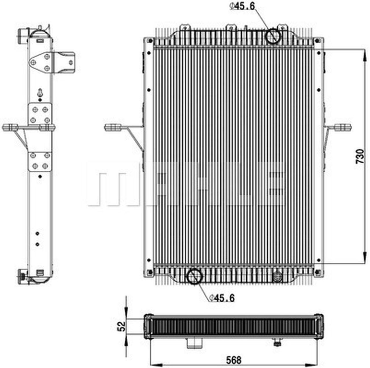 MAHLE Truck/Bus Radiator CR2098000P