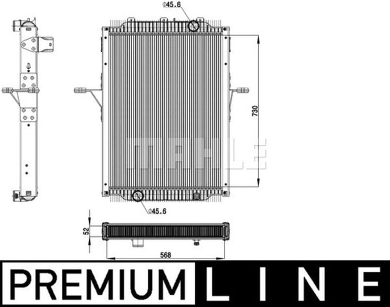 MAHLE Truck/Bus Radiator CR2098000P