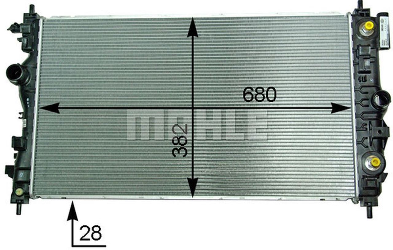 MAHLE PC Radiator CR2117000P