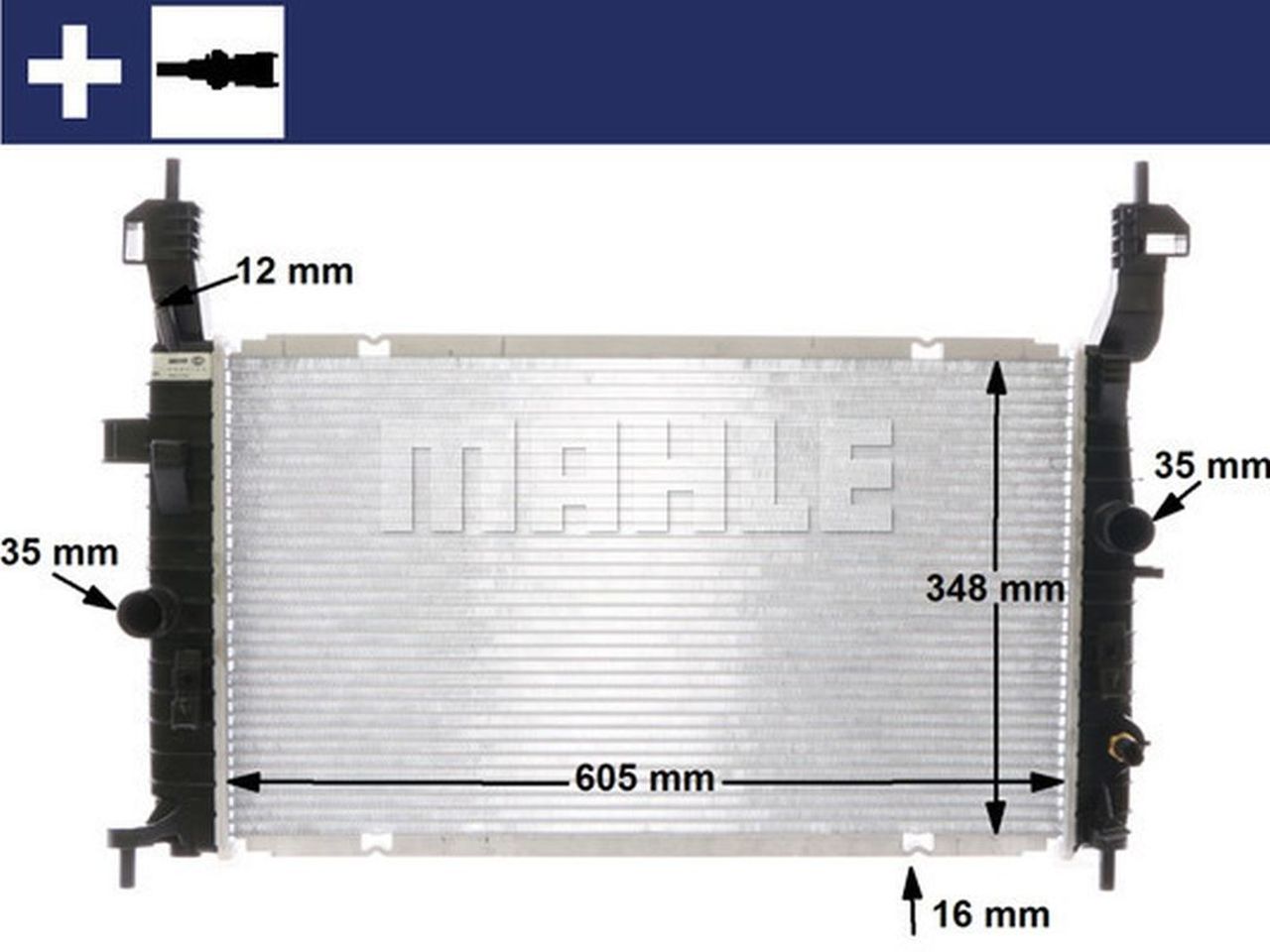 MAHLE PC Radiator CR2120000S
