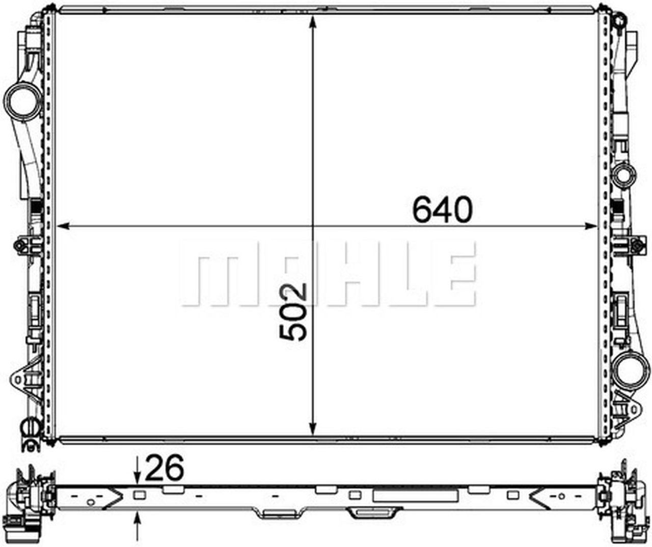 MAHLE PC Radiator CR2172000P