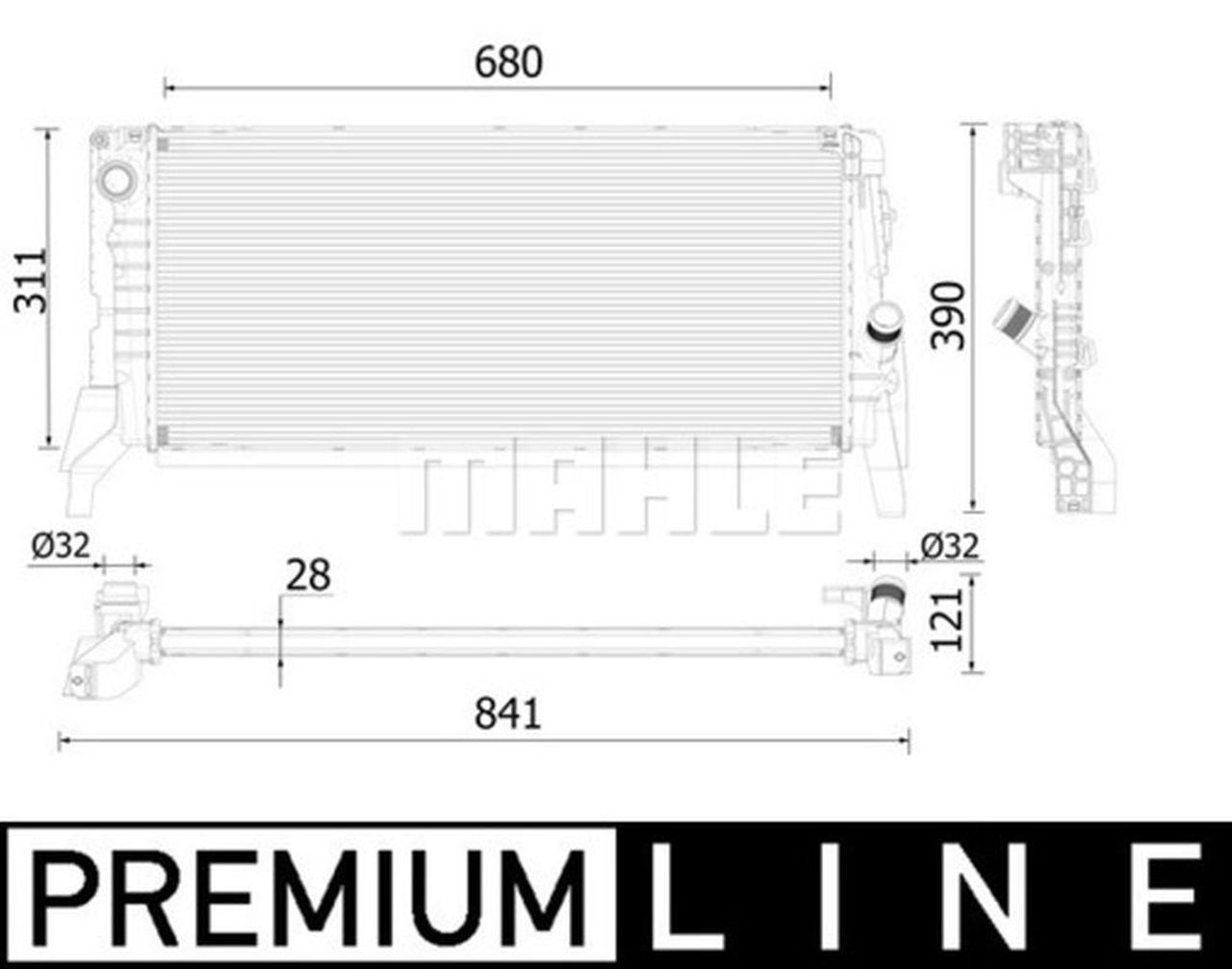 MAHLE PC Radiator CR2310000P