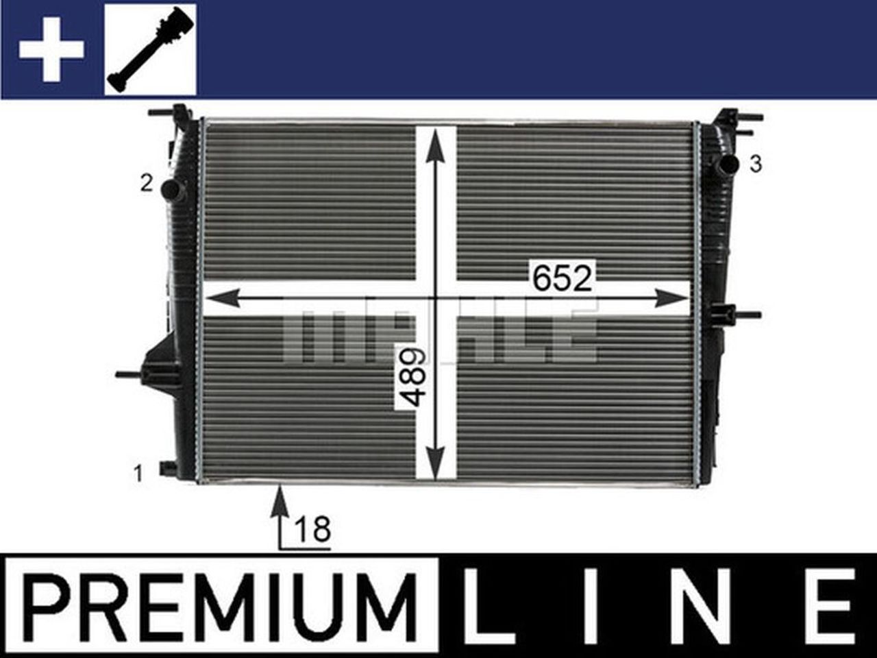 MAHLE PC Radiator CR23000P