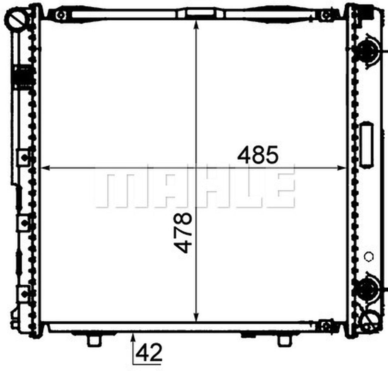 MAHLE PC Radiator CR292000P