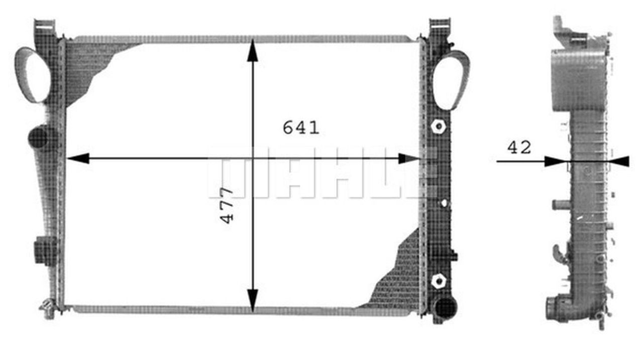 MAHLE PC Radiator CR302000P