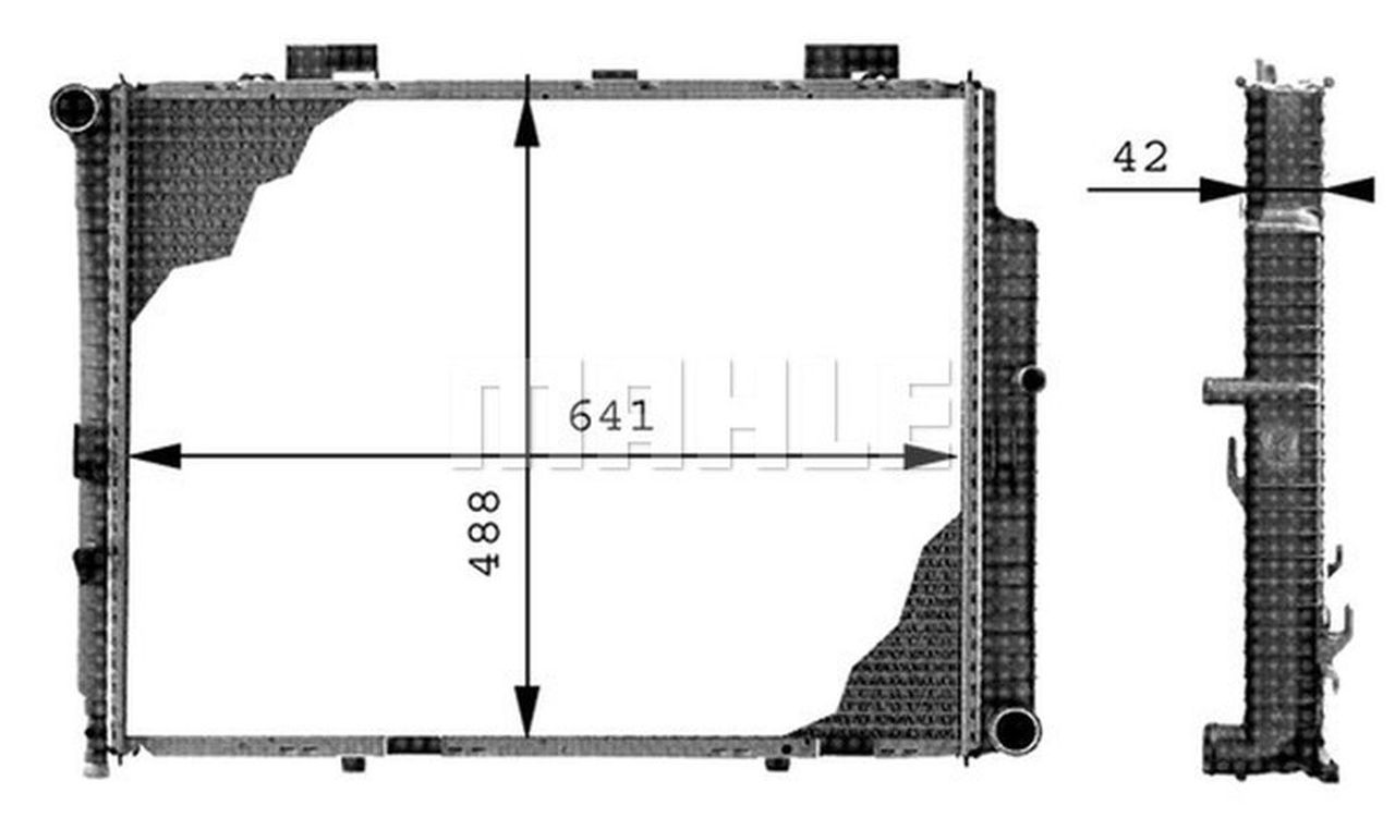 MAHLE PC Radiator CR309000P