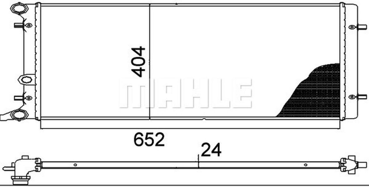 MAHLE PC Radiator CR368000P