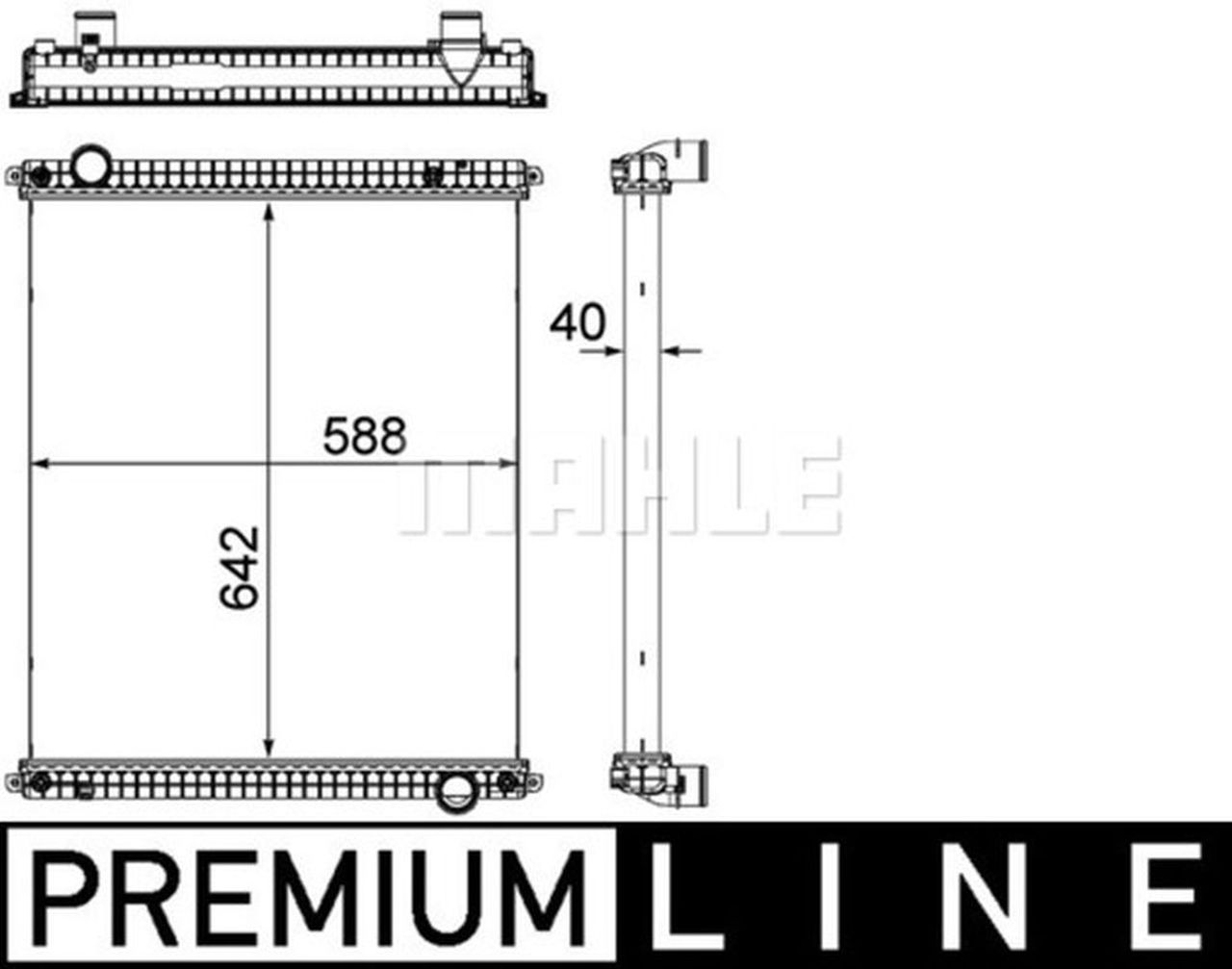 MAHLE Truck/Bus Radiator CR380000P