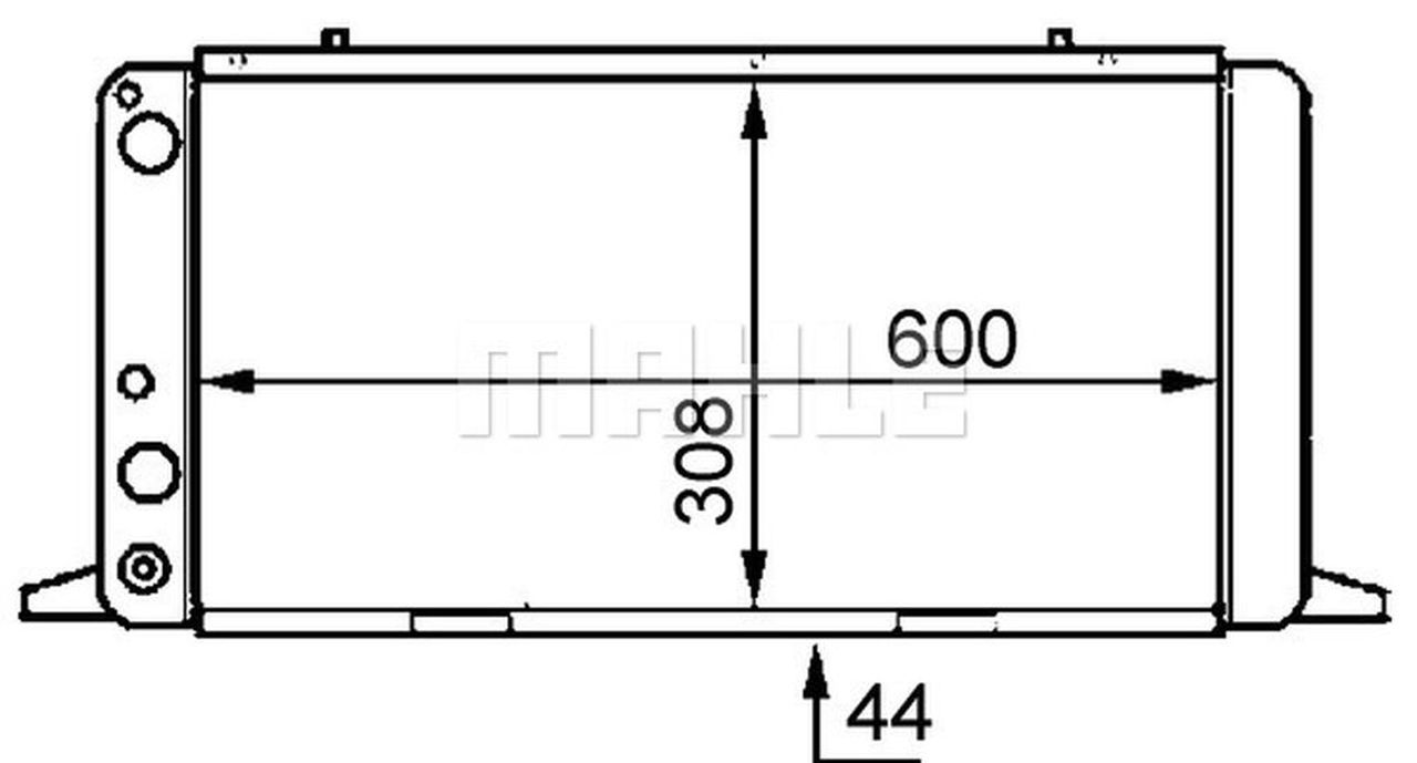 MAHLE PC Radiator CR397000S
