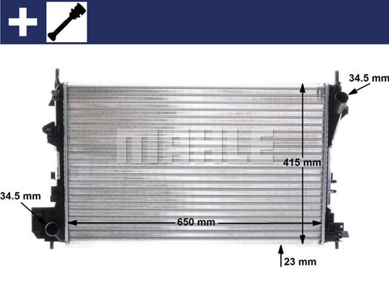 MAHLE PC Radiator CR40000S