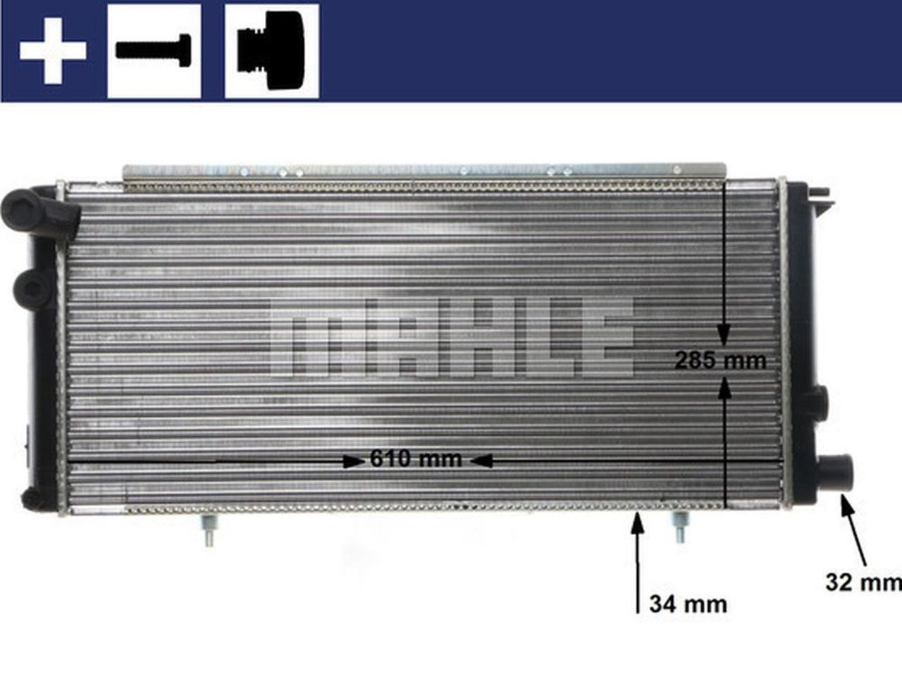MAHLE PC Radiator CR425000S