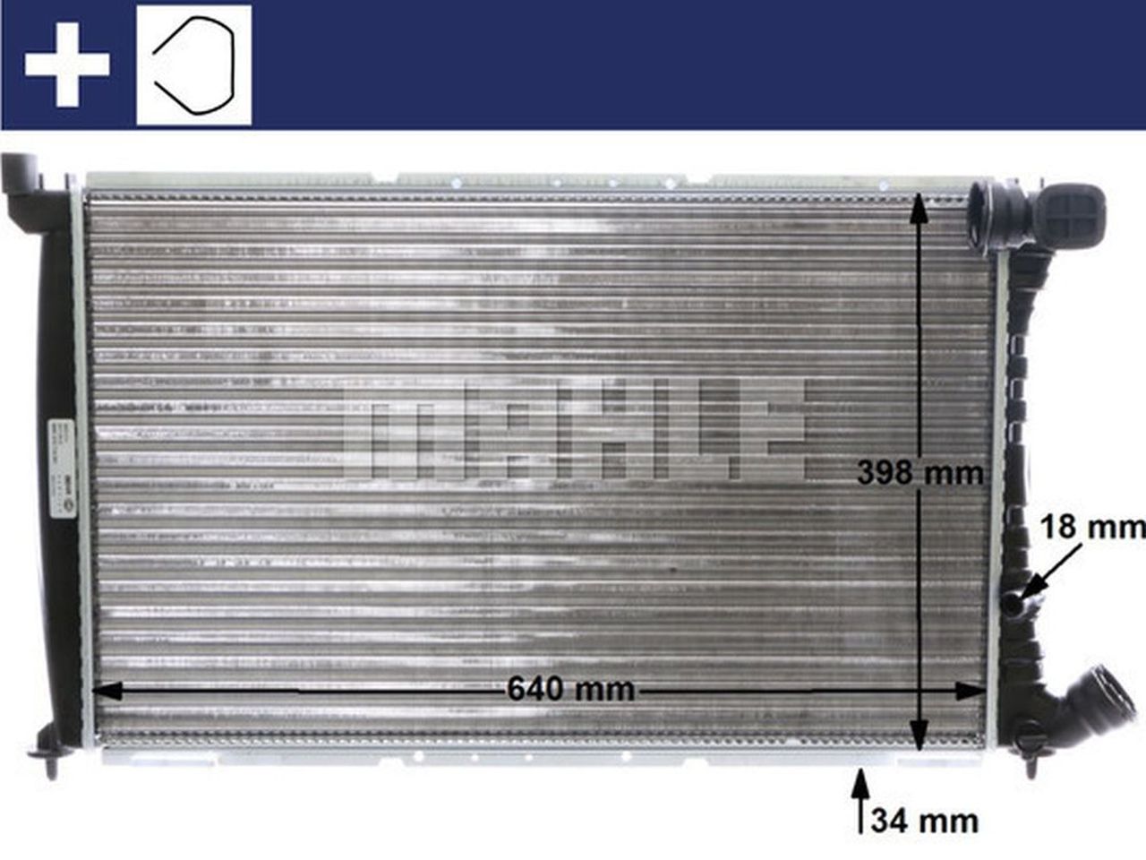 MAHLE PC Radiator CR473000S
