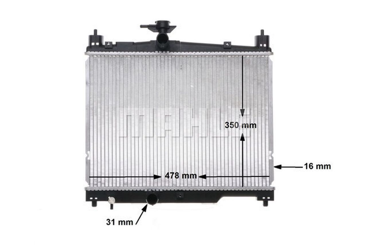 MAHLE PC Radiator CR539000S