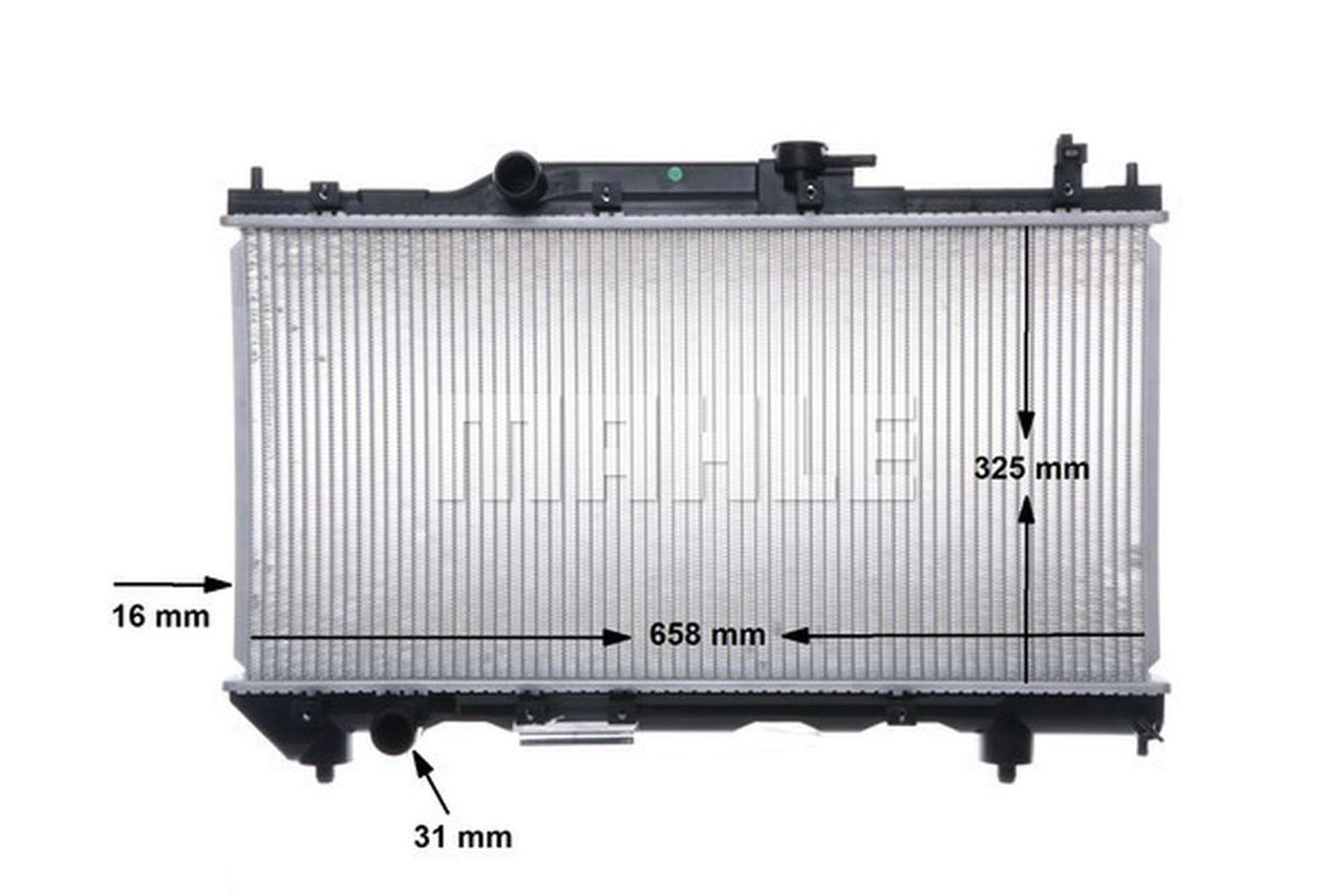 MAHLE PC Radiator CR543000S