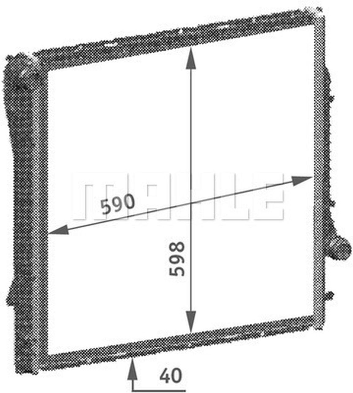 MAHLE PC Radiator CR565000P