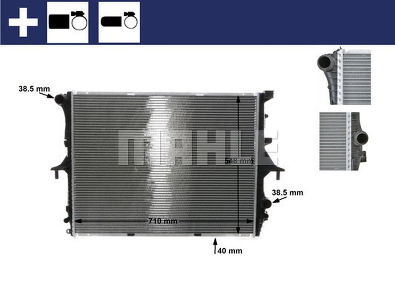 MAHLE PC Radiator CR571000S