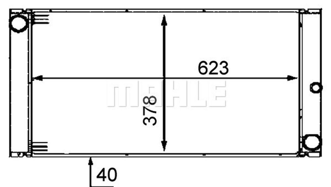 MAHLE PC Radiator CR572000P