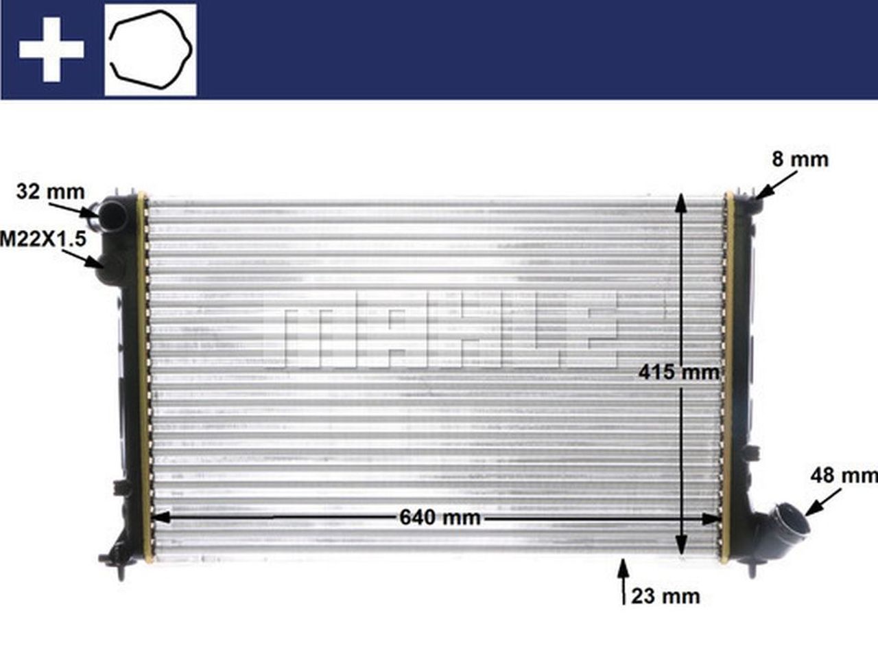 MAHLE PC Radiator CR593000S