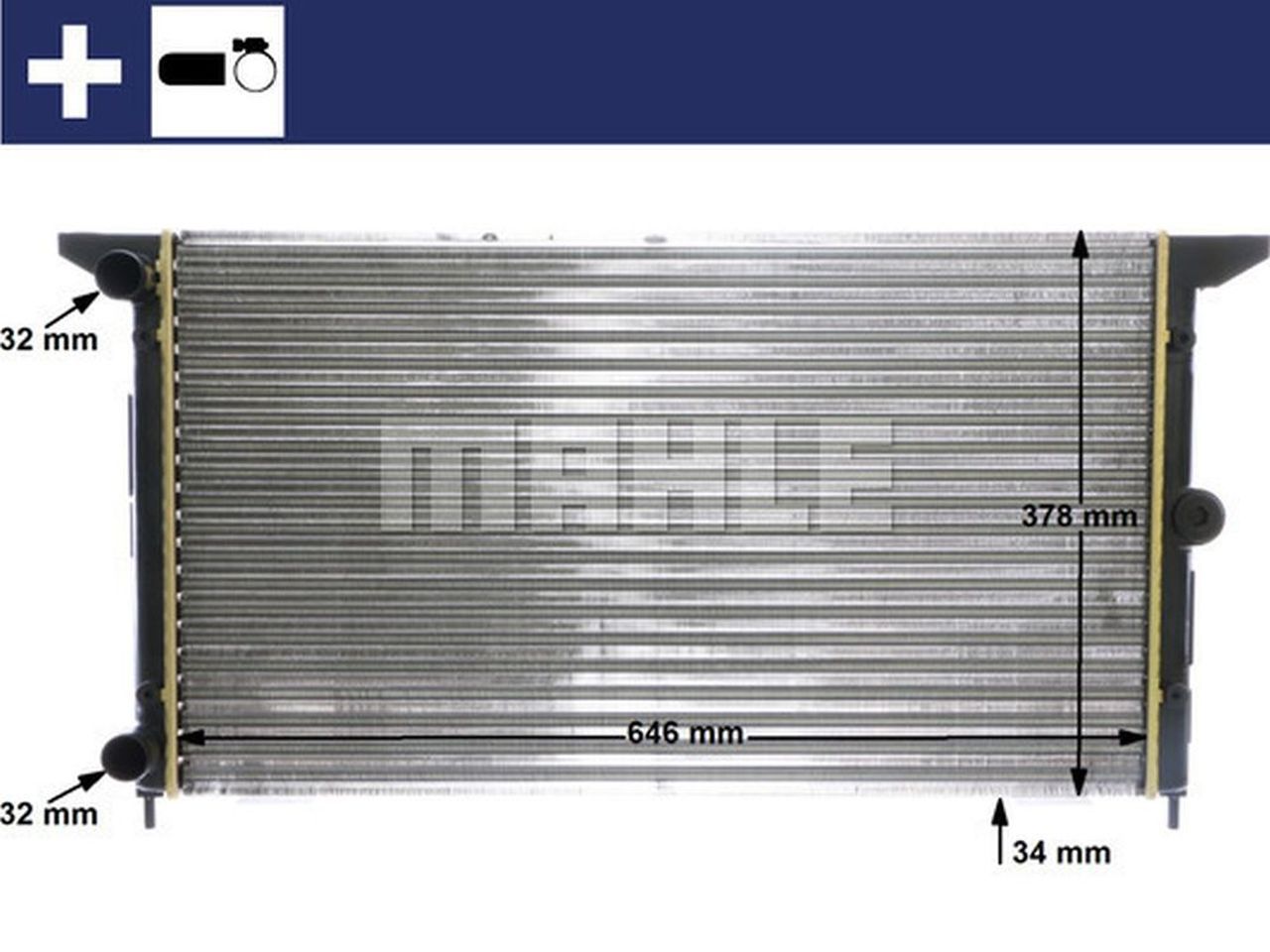 MAHLE PC Radiator CR607000S