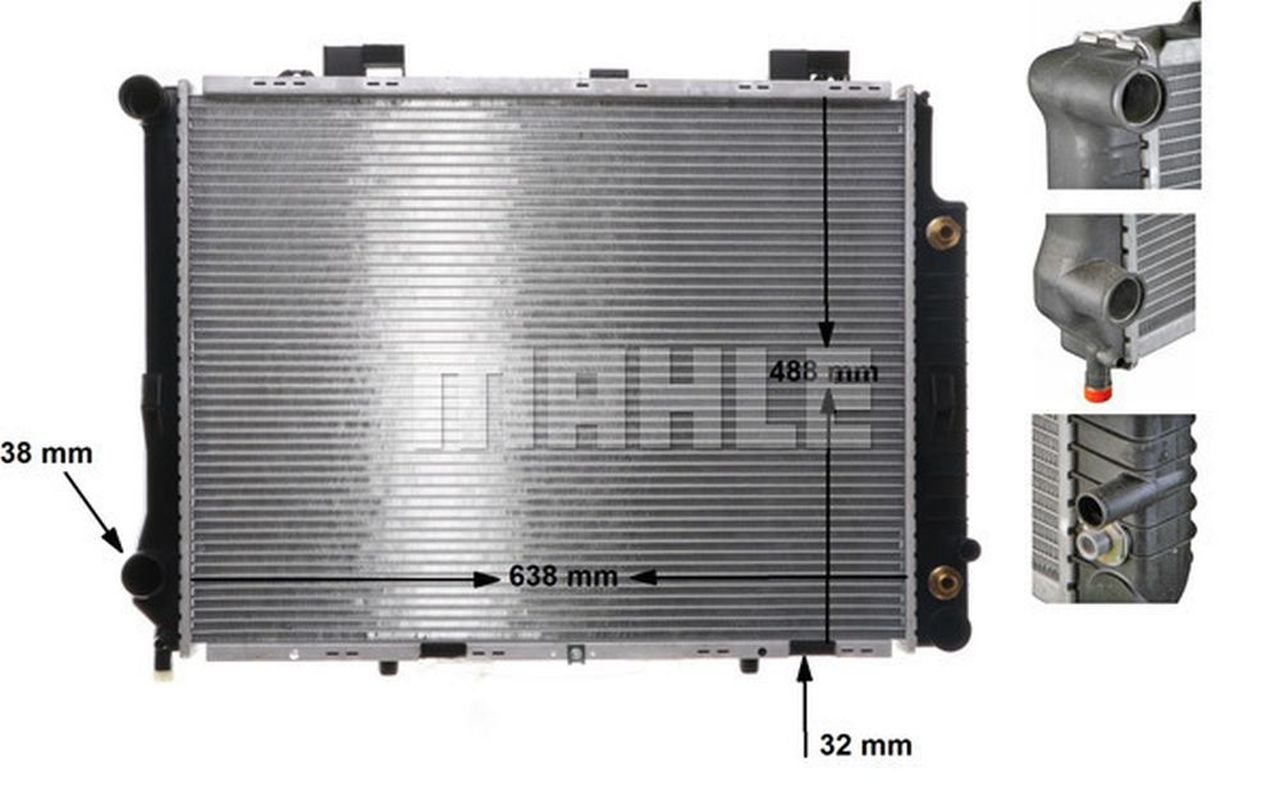 MAHLE PC Radiator CR634000S