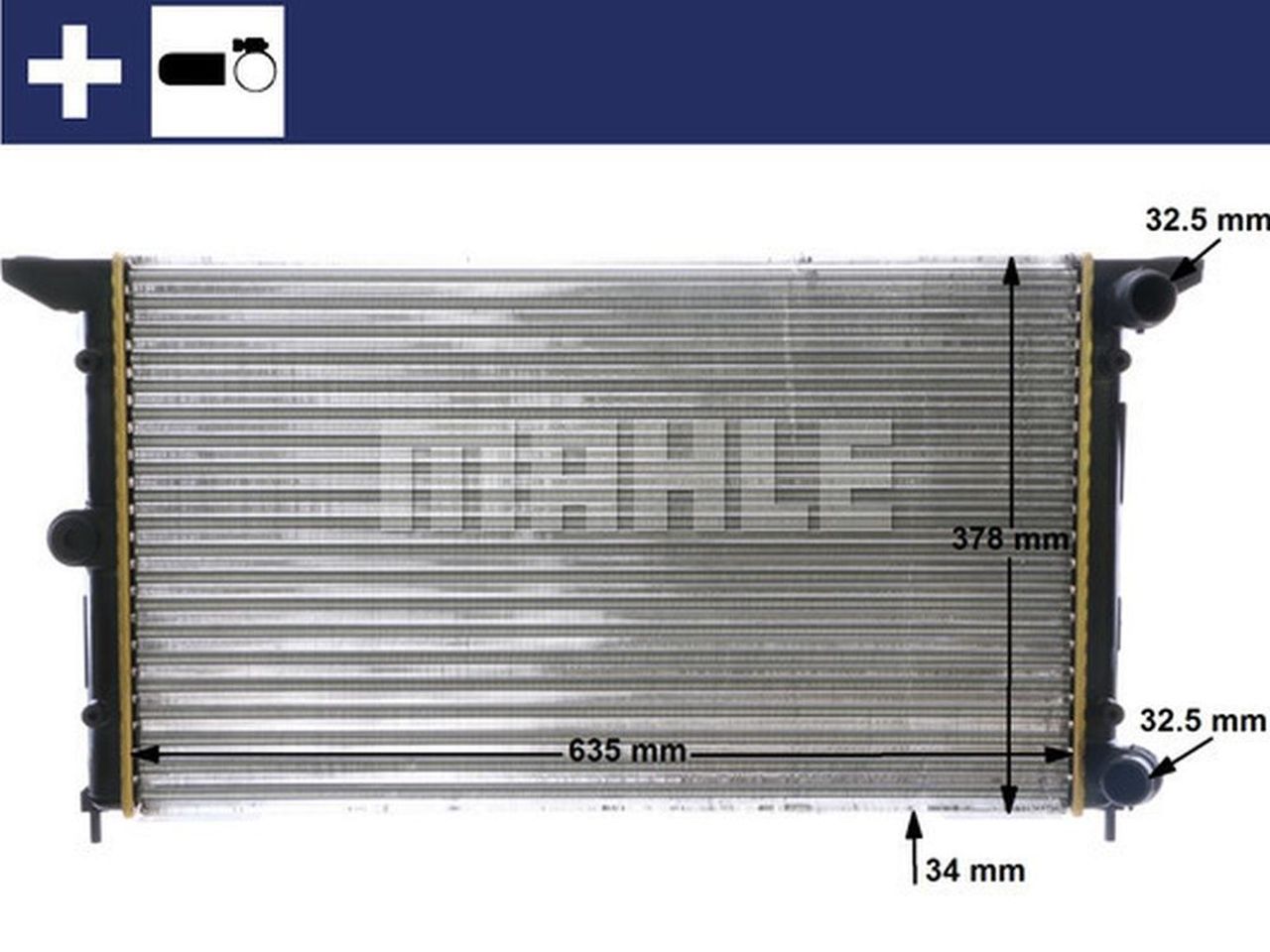 MAHLE PC Radiator CR641000S