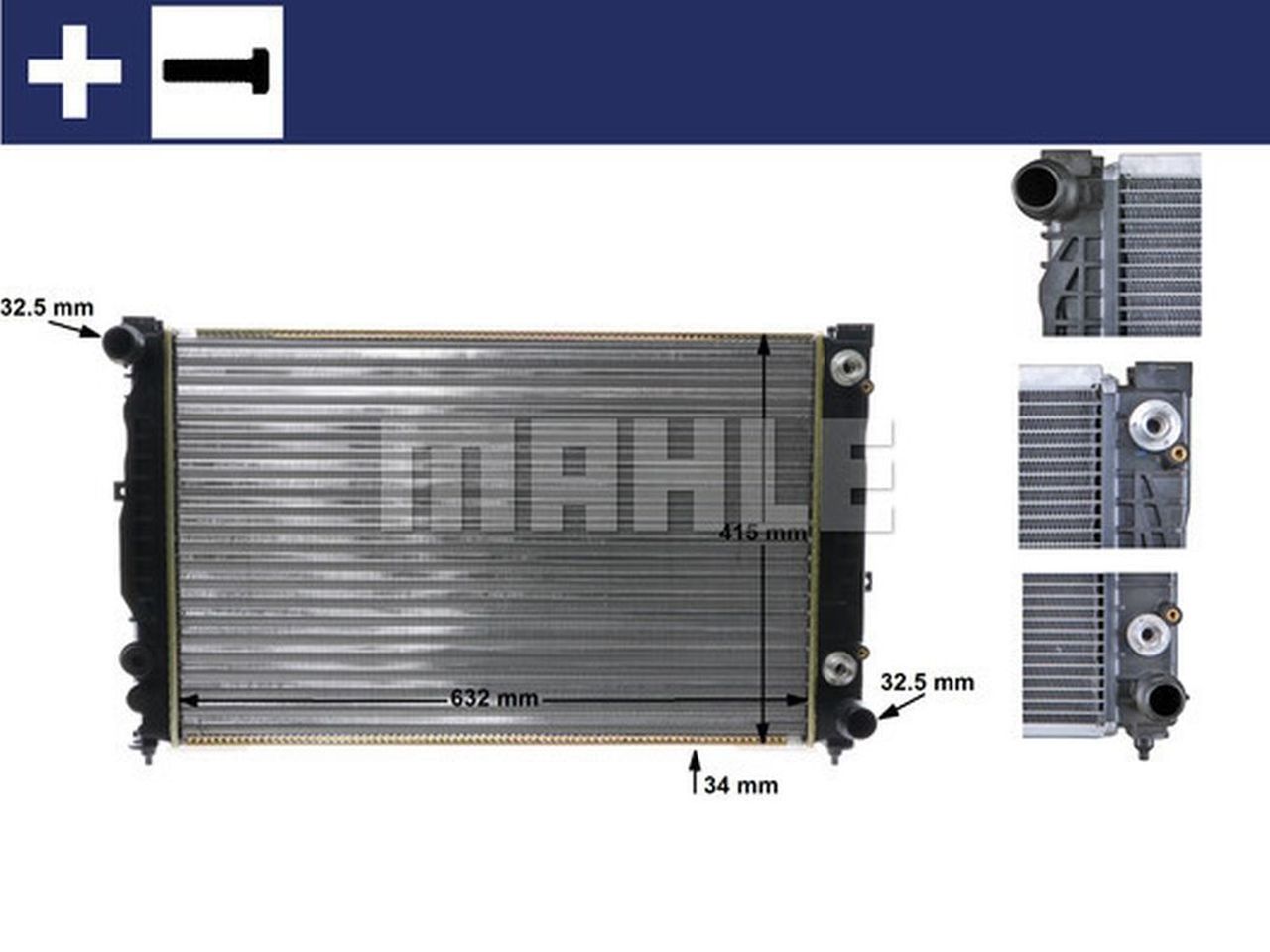 MAHLE PC Radiator CR648000S