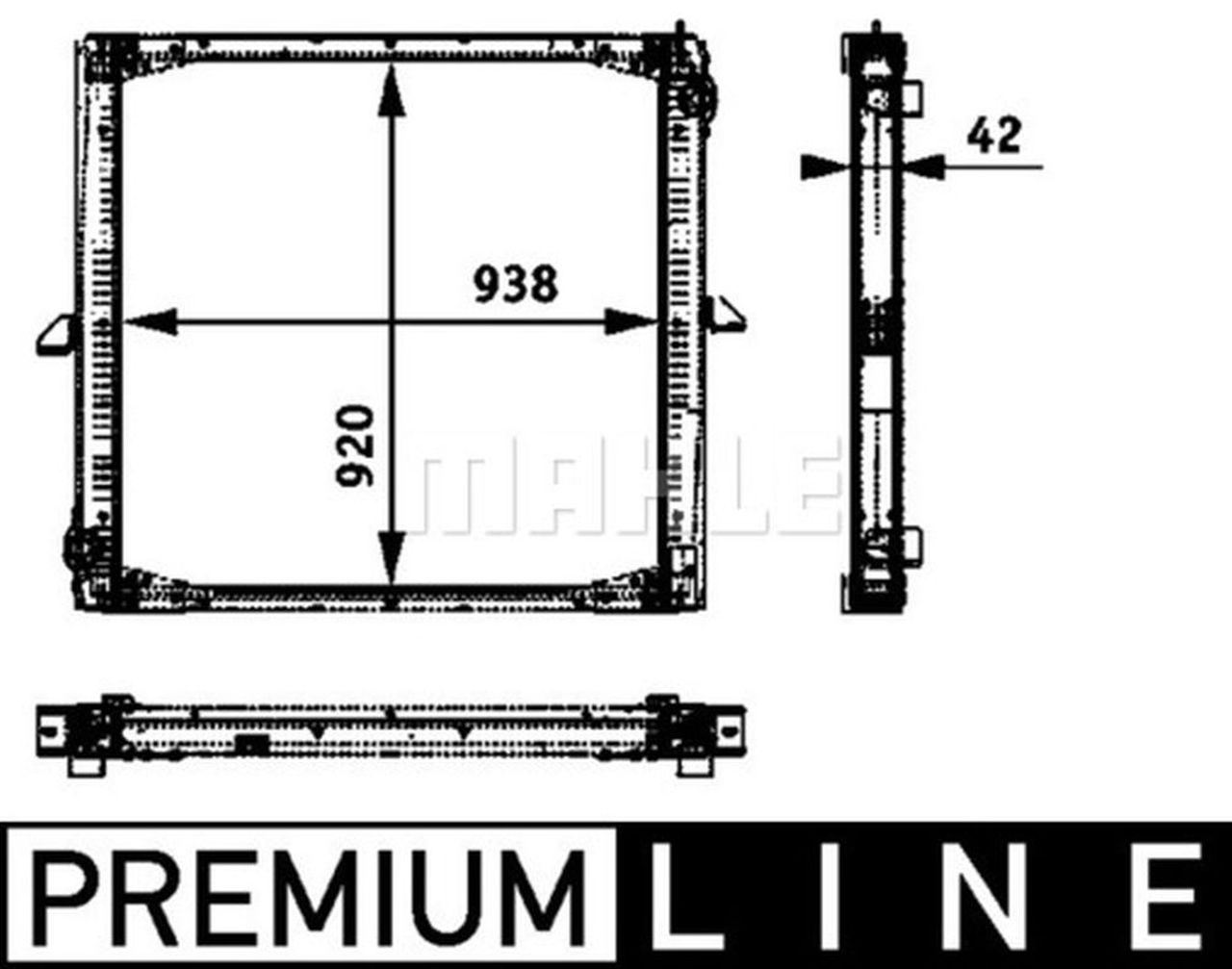 MAHLE Truck/Bus Radiator CR733000P