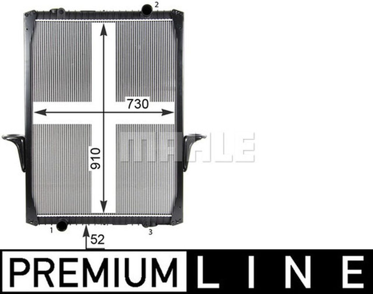 MAHLE Truck/Bus Radiator CR755000P