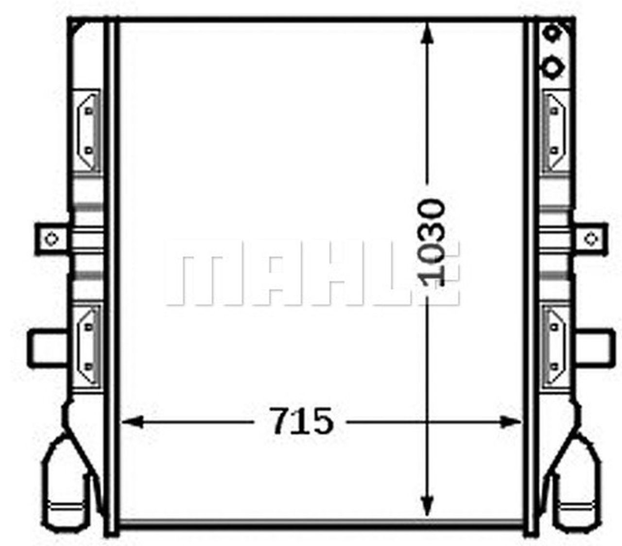 MAHLE Truck/Bus Radiator CR759000S