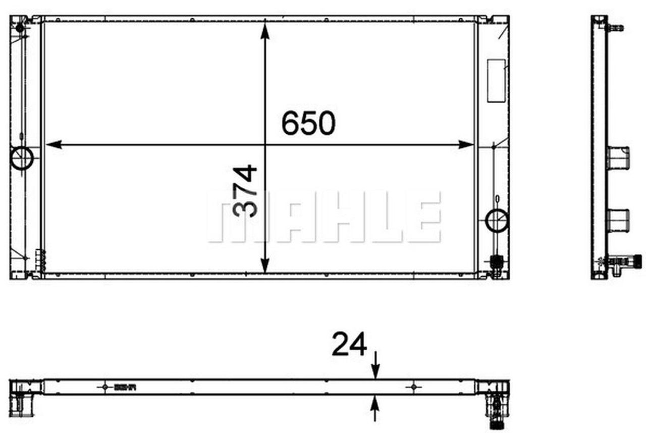 MAHLE PC Radiator CR779000P