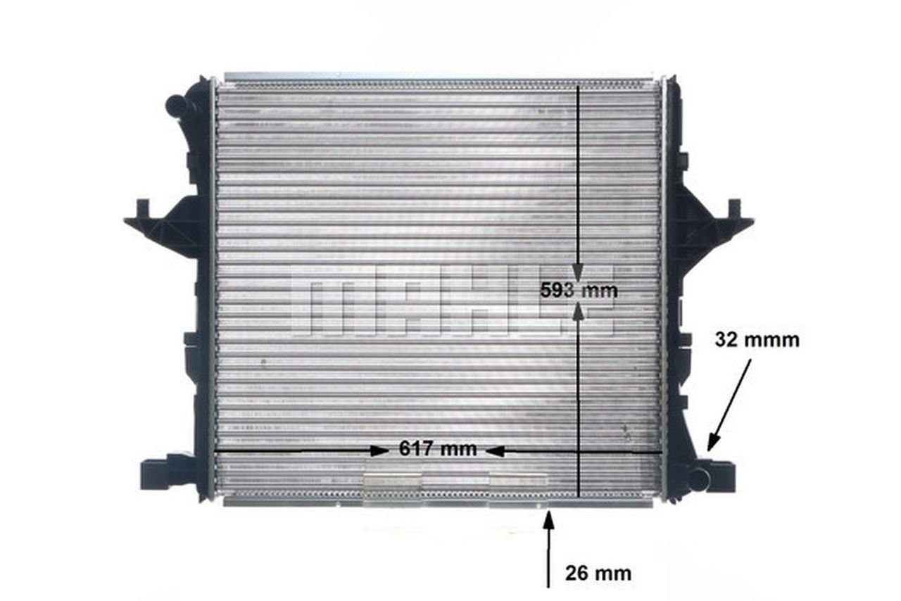 MAHLE PC Radiator CR81000S
