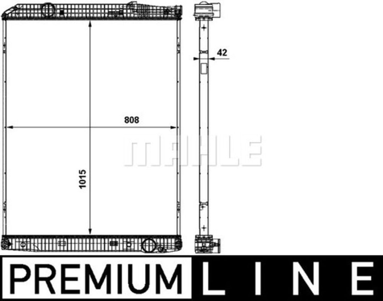 MAHLE Truck/Bus Radiator CR862000P