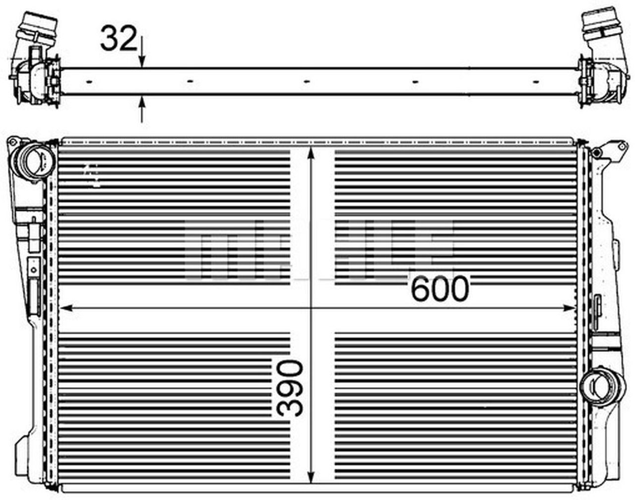 MAHLE PC Radiator CR876000P