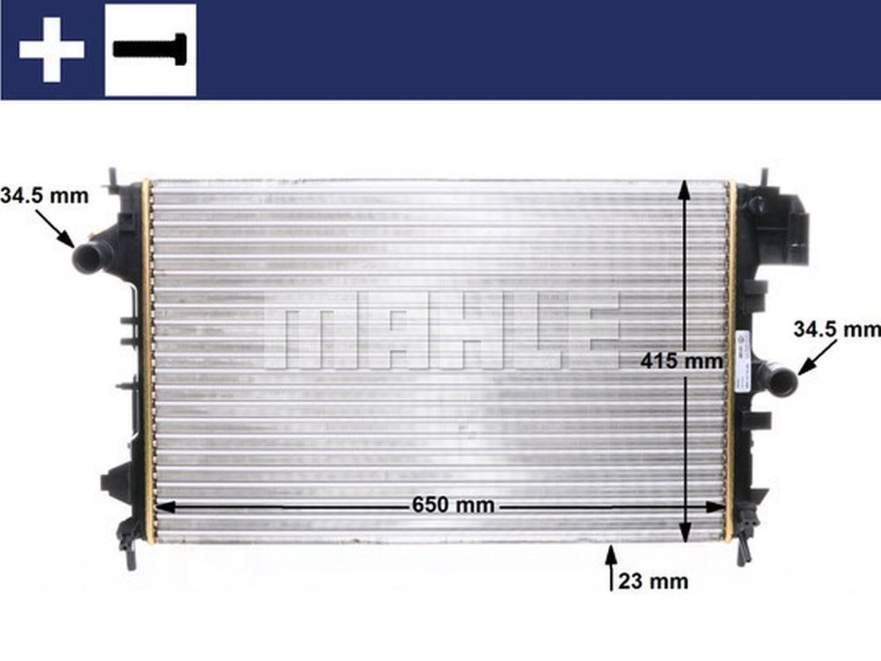 MAHLE PC Radiator CR8000S