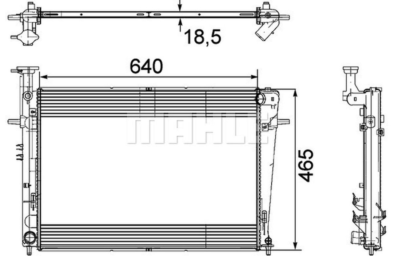 MAHLE PC Radiator CR908000P