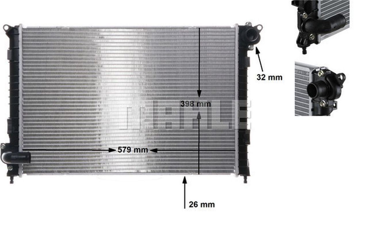 MAHLE PC Radiator CR983000S