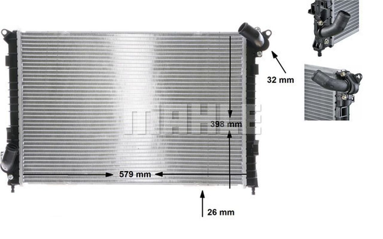 MAHLE PC Radiator CR984000S