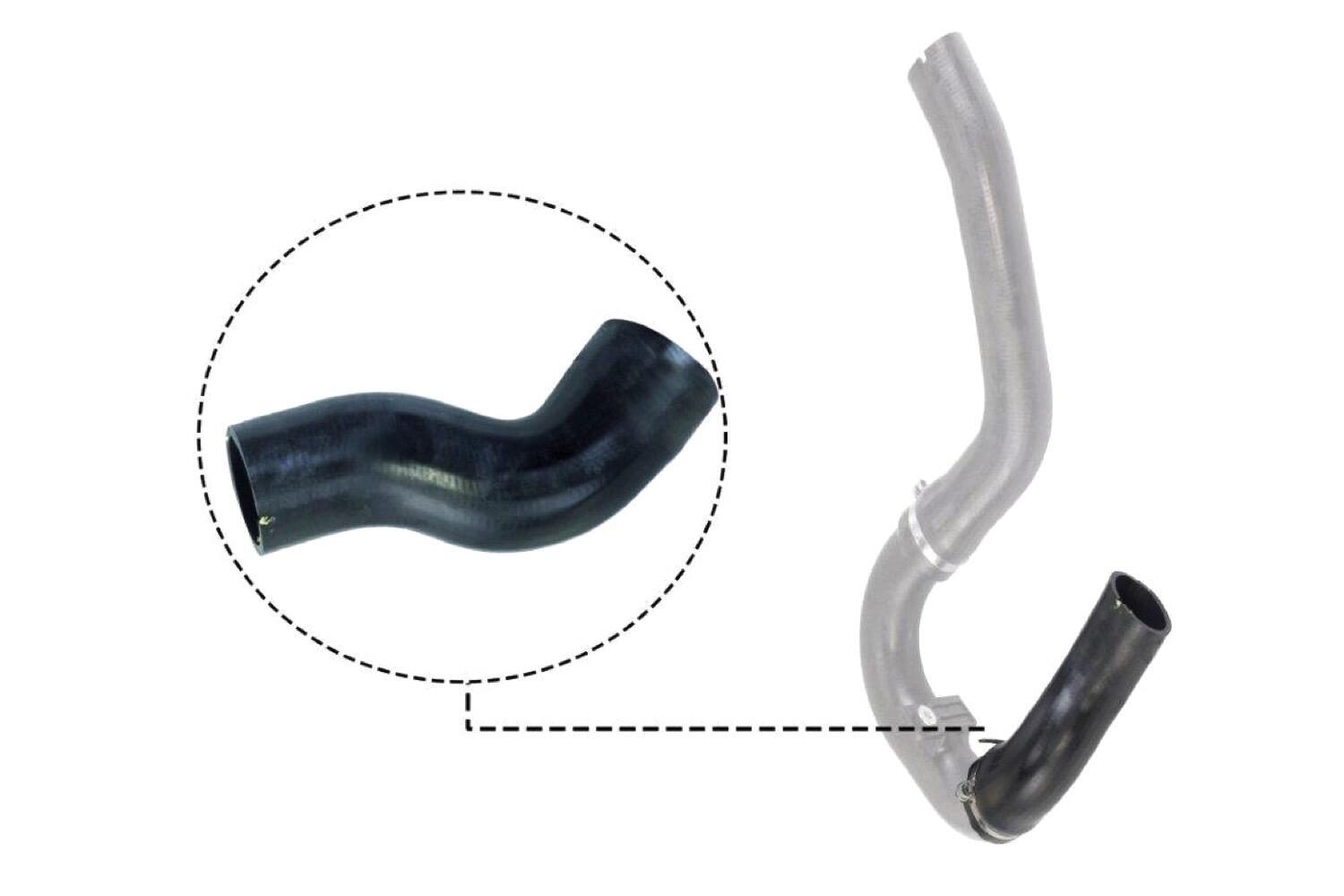 VAICO Charge Air Hose V24-0711