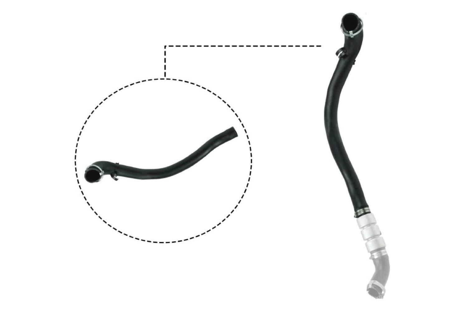 VAICO Charge Air Hose V25-1038