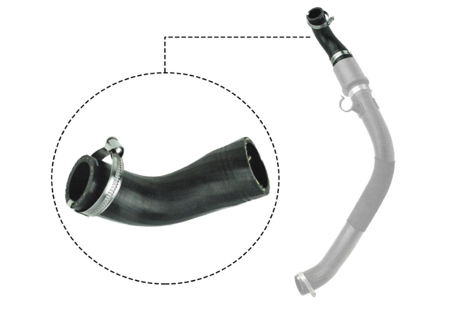 VAICO Charge Air Hose V25-1044