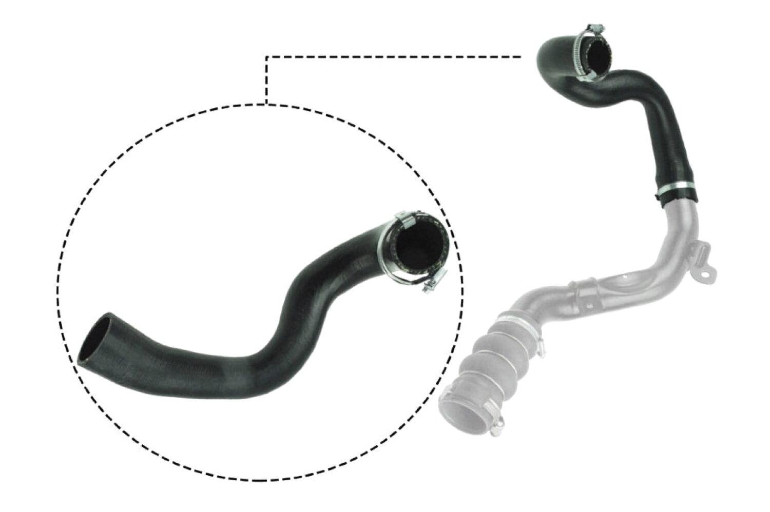 VAICO Charge Air Hose V25-1053