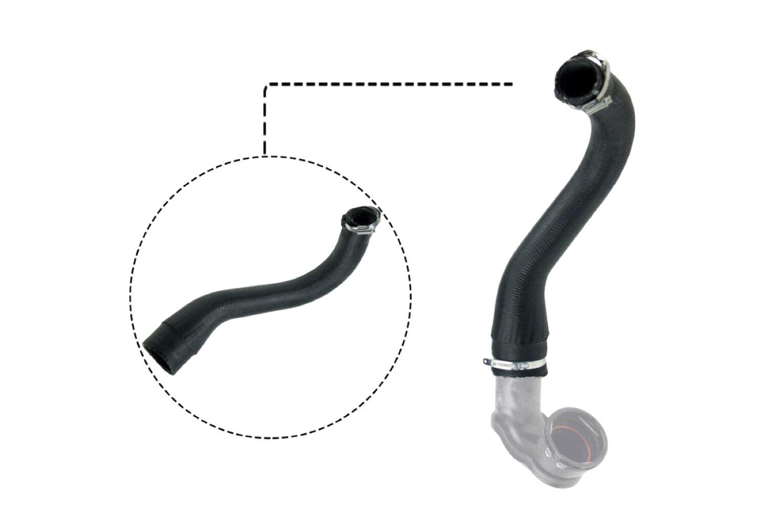 VAICO Charge Air Hose V40-1498