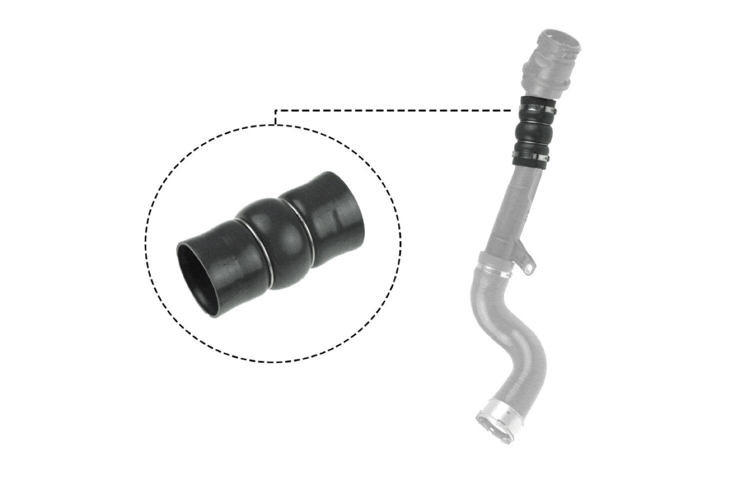 VAICO Charge Air Hose V46-0831