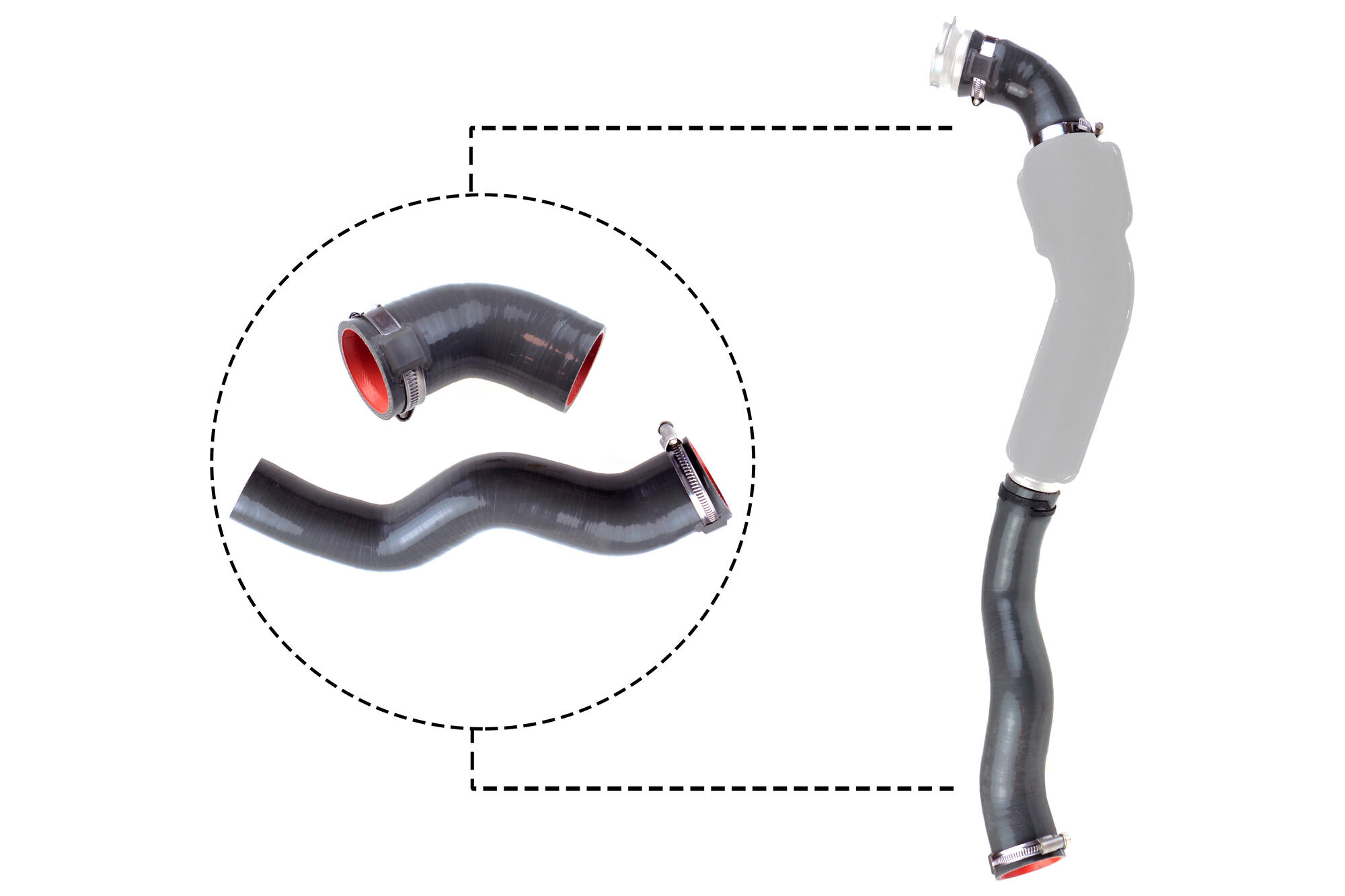 VAICO Charge Air Hose V46-1031