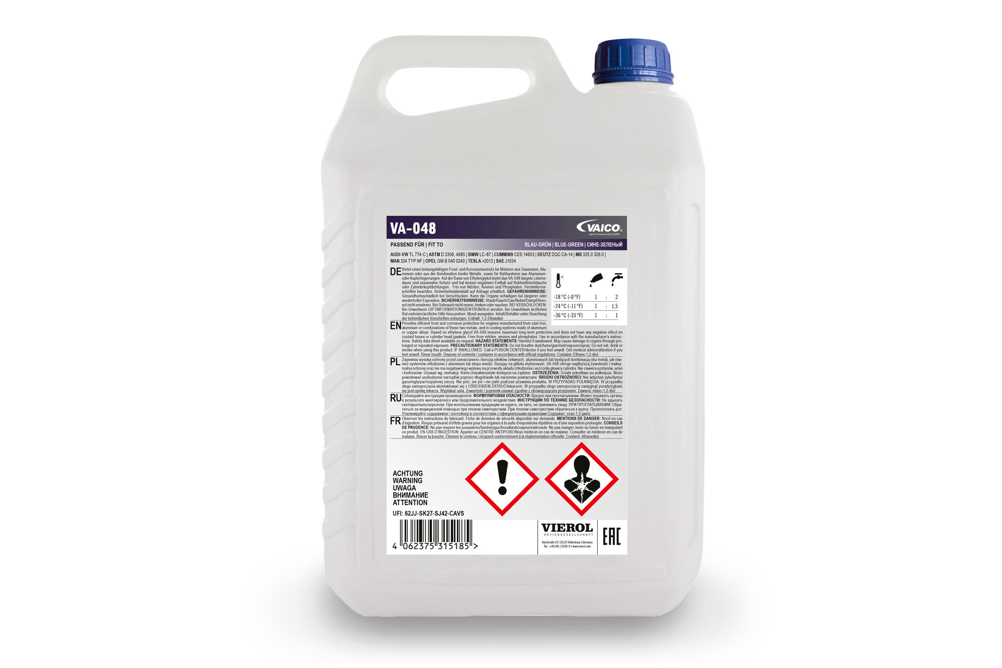 VAICO Antifreeze V60-0452