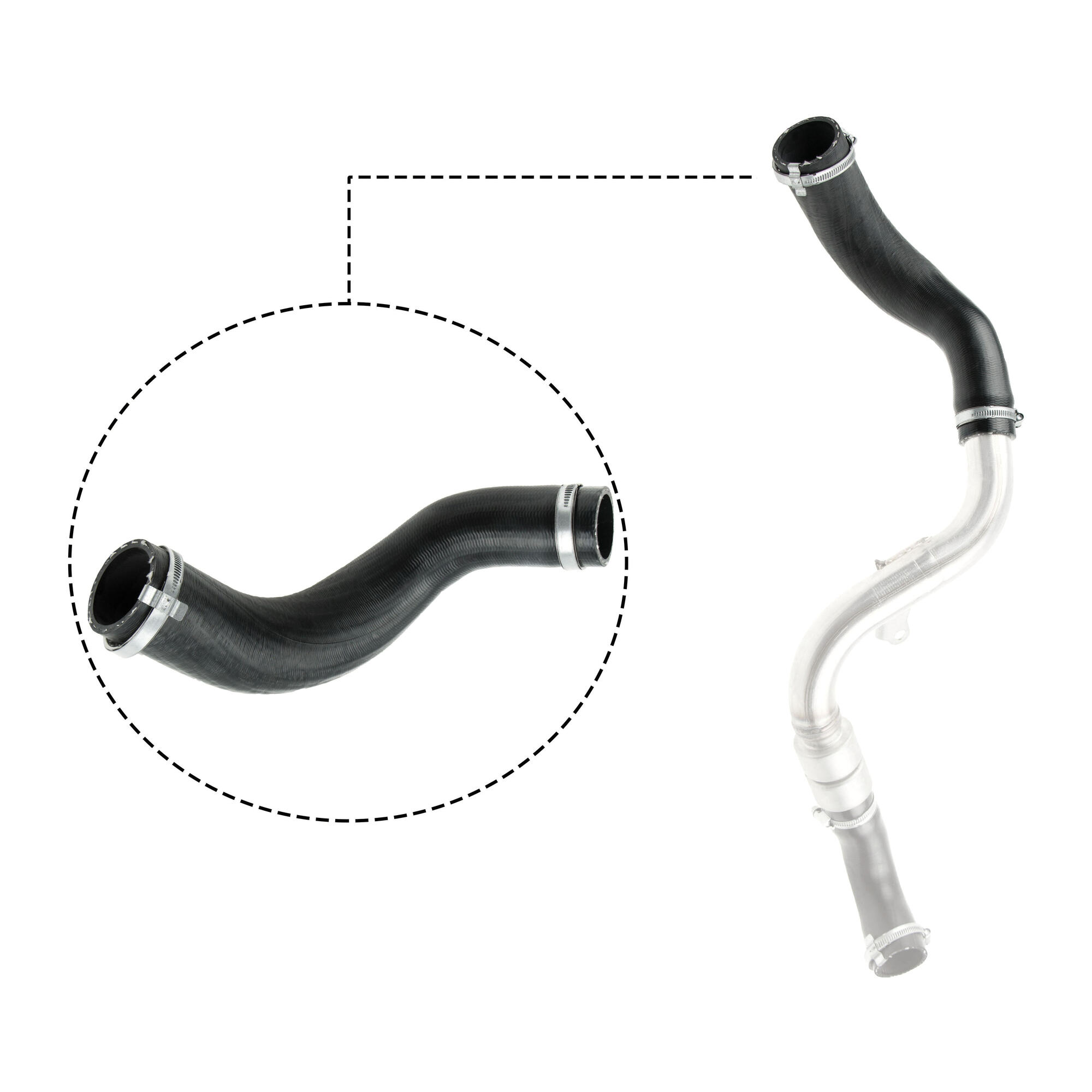 VAICO Charge Air Hose V25-1024