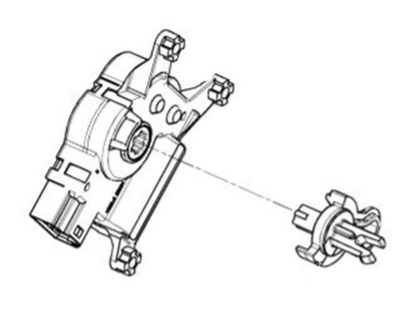 Denso Aircon Actuator DAT23012