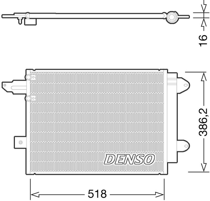 Denso Aircon Condenser DCN02005