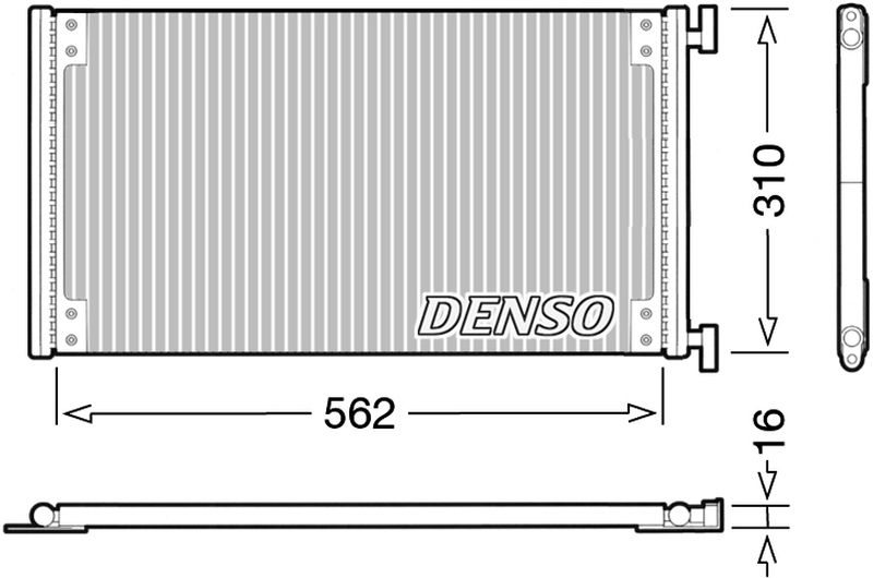 Denso Aircon Condenser DCN09040